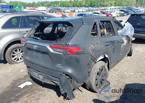 2022 Toyota Rav4 Hybrid Xse из США, поврежденный, VIN JTME6RFV9ND527403